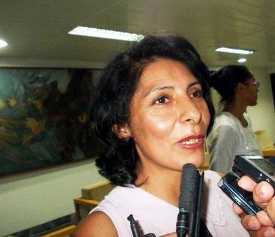 Alidson Celia Gómez Agostopa, Embajadora en funciones de Bolivia en la Isla